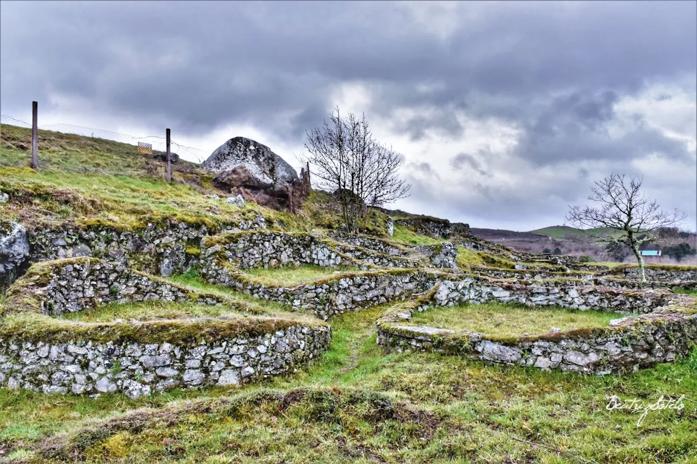 Yacimiento arqueológico de Castromao cerca de Celanova