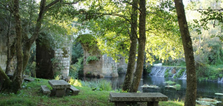 Zona fluvial de Ponte Freixo cerca de Celanova