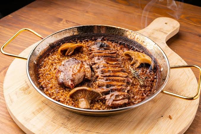 Arroz de marisco de temporada